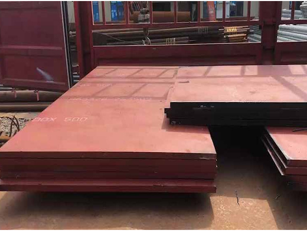 Hardox 550 Abrasion Resistant Steel Plates